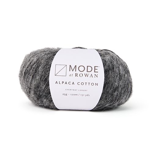 Picture of MODE at Rowan: Alpaca Cotton 25g  Charcoal (012)